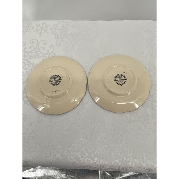 Franciscan Desert‎ Rose Saucer Set Of 2 - Picture 2 of 2